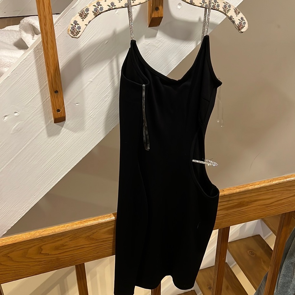 BNWT Heiress Beverly Hills Crystal Cutout Dress